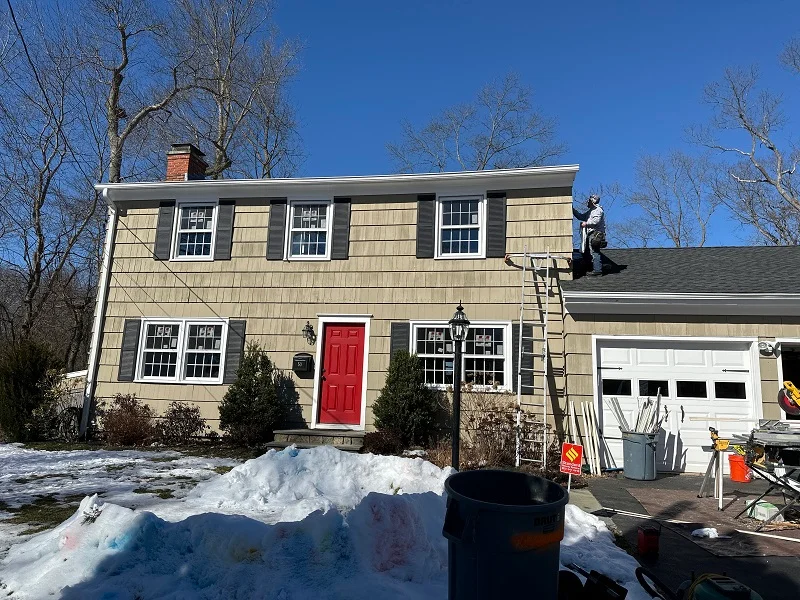 Harvey Tribute double hung installation Fairfield, CT